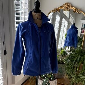Columbia Royal Blue Full-Zip Fleece